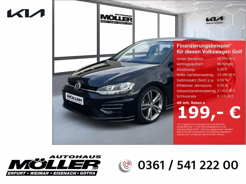 Volkswagen Golf VII 7 R-Line Join 1.4 TSI Navi Klima PDC 03/2018-photo-0