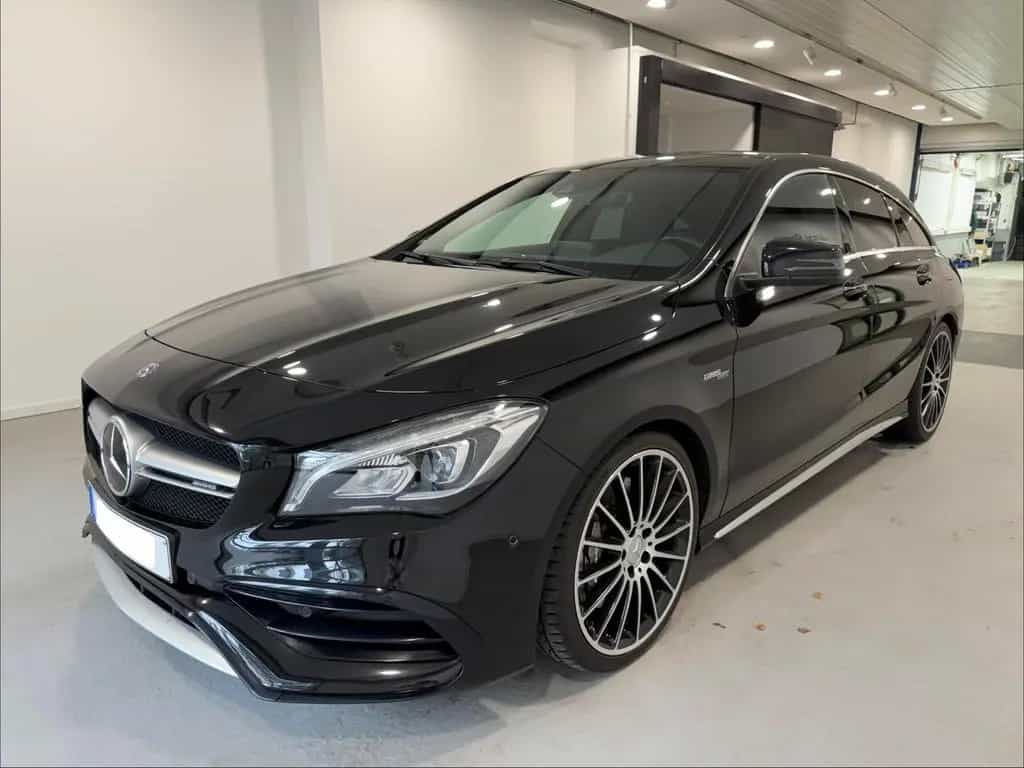 Mercedes-Benz CLA-Class 45 4M SB*DISTRONIC*LED*COMAND*Pano-Dach 08/2017-photo-2