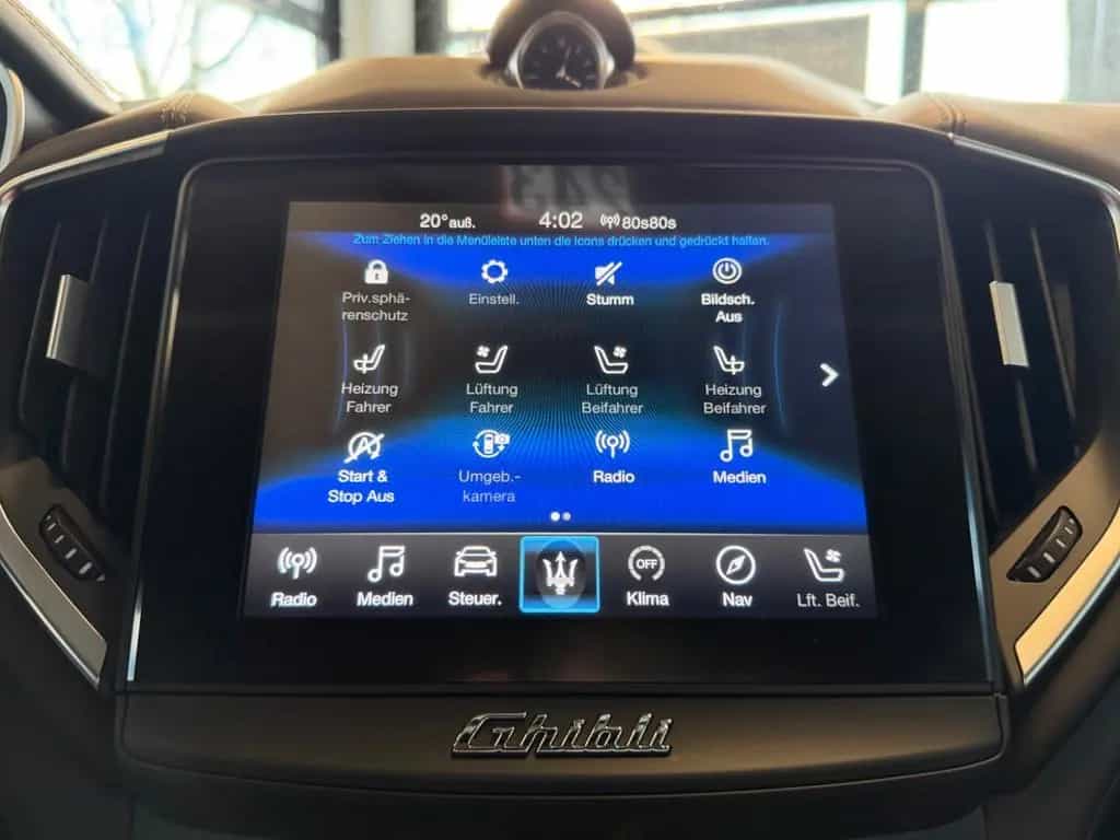 Maserati Ghibli 3.0 V6 GranLusso LED+Navi+SHZ+2xKlima+PDC 05/2018-photo-21