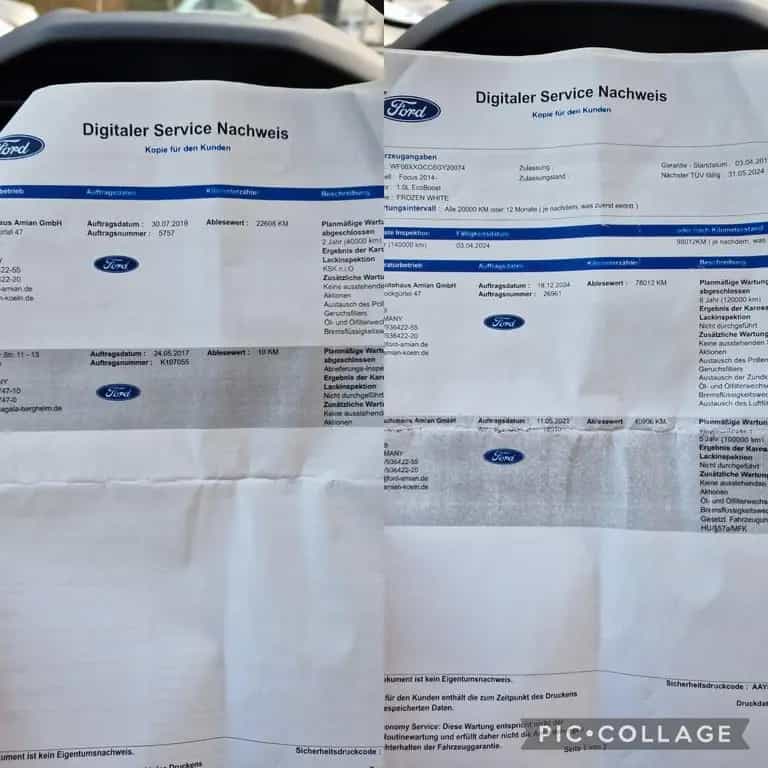 Ford Focus Turnier Klimatro 82Tkm 1Hd Scheckh Tempom 05/2017-photo-12