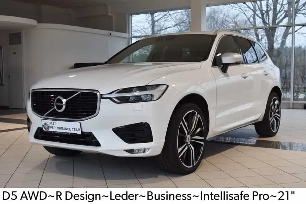 Volvo XC60 D5 AWD~R Design~Leder~Business~I-safe~21" 07/2018-photo-0