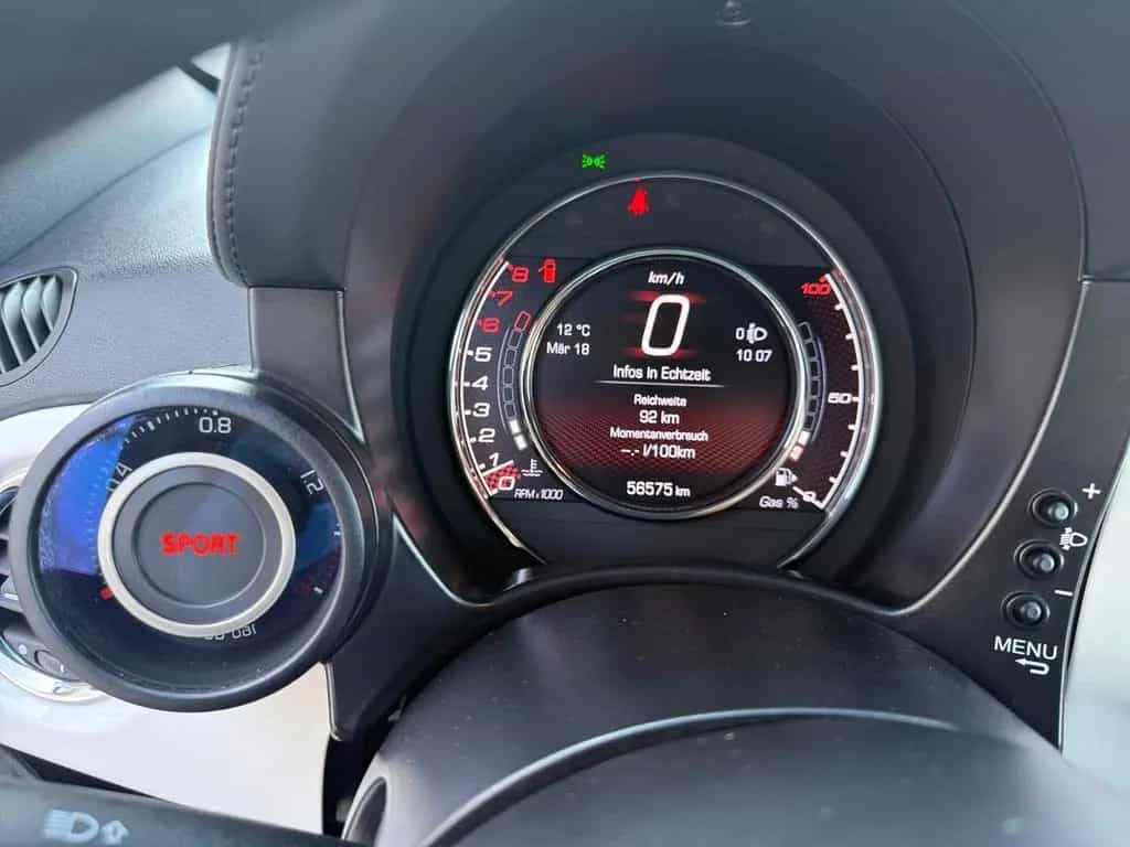 Abarth 595 Custom 1.4 T-Jet 16V Klimaautomatik 05/2016-photo-11