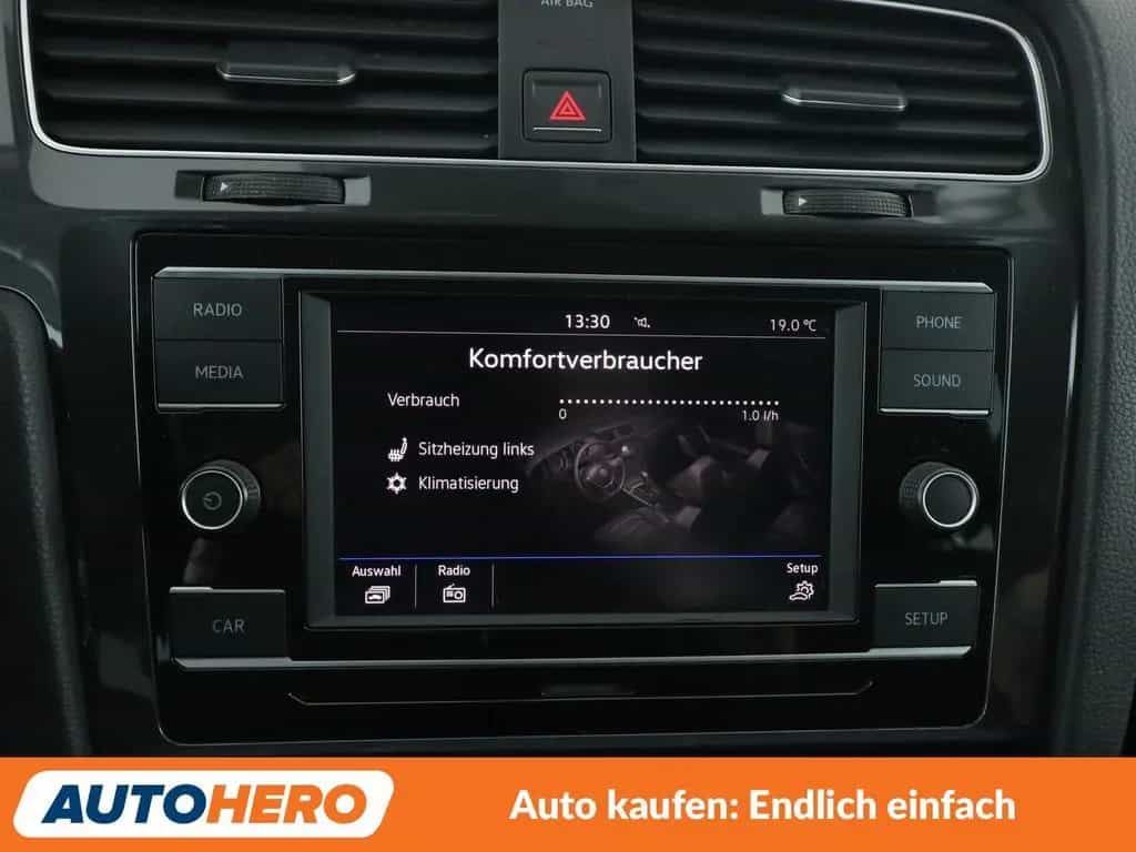 Volkswagen Golf VII 1.0 TSI Trendline BM*PDC*SHZ*KLIMA* 09/2018-photo-24