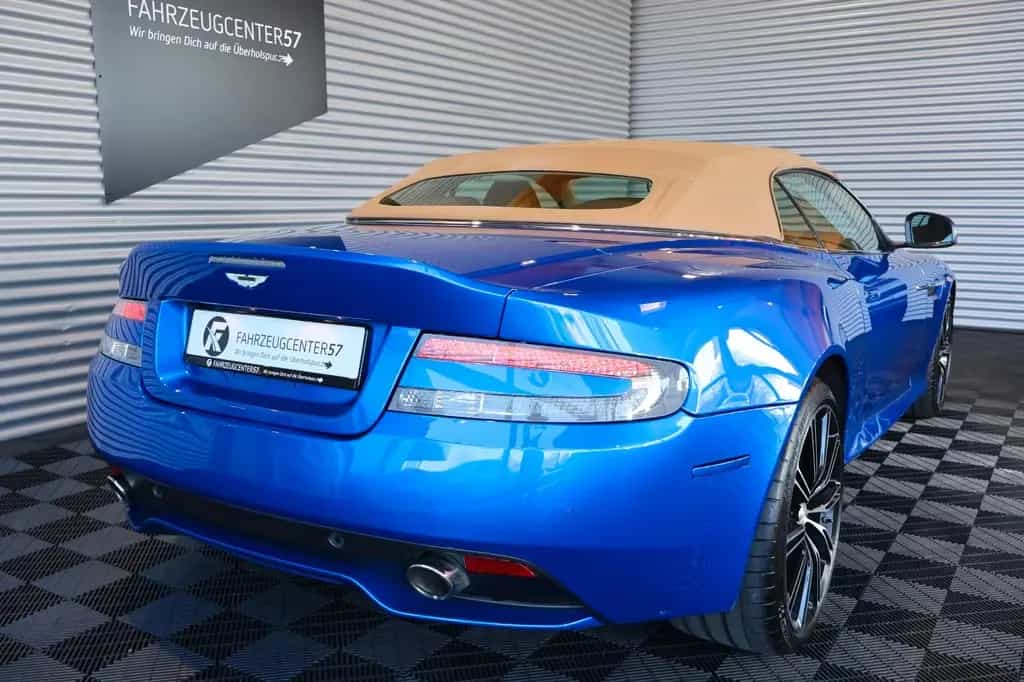 Aston Martin DB9 6.0 VOLANTE V12 CABRIO/RFK/KERAMIK/BI-XENON 07/2015-photo-7