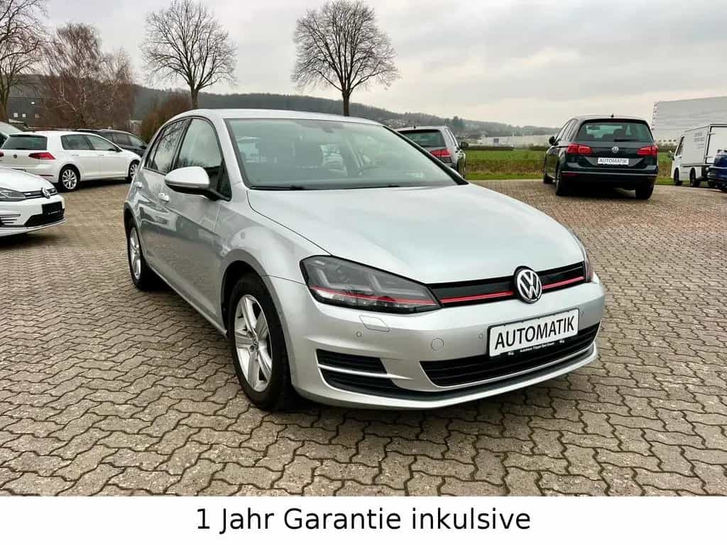 Volkswagen Golf VII AHK schwenkbar Standheizung LED 03/2013-photo-2