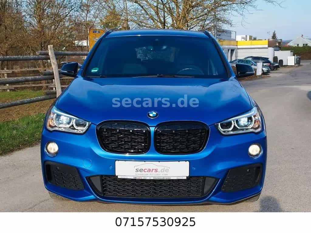 BMW X1 xDr 20d MSport SAG Navi LED 18" Alarm ParkAs 06/2019-photo-1