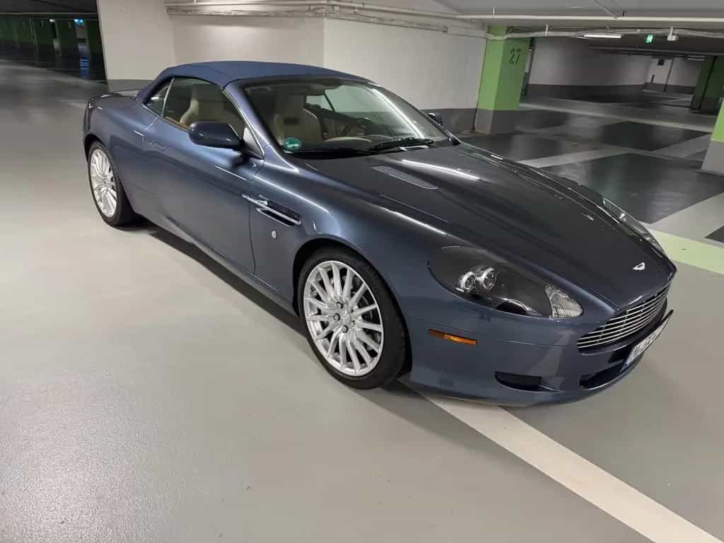 Aston Martin DB9 Volante 5.9 Touchtronic TRAUMHAFTER ZUSTAND 03/2007-photo-2