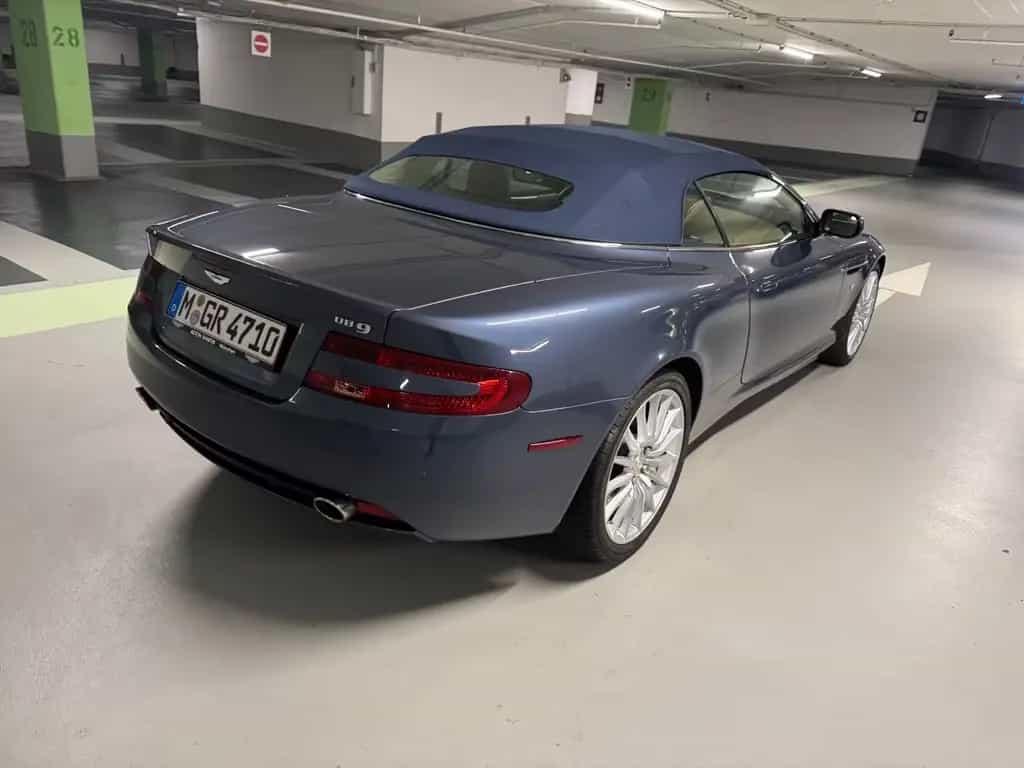 Aston Martin DB9 Volante 5.9 Touchtronic TRAUMHAFTER ZUSTAND 03/2007-photo-3