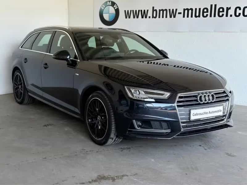 Audi A4 Avant 2.0 S Line AHK/HUD/PANO/AKUST/4xSH/CAM 01/2018-photo-1