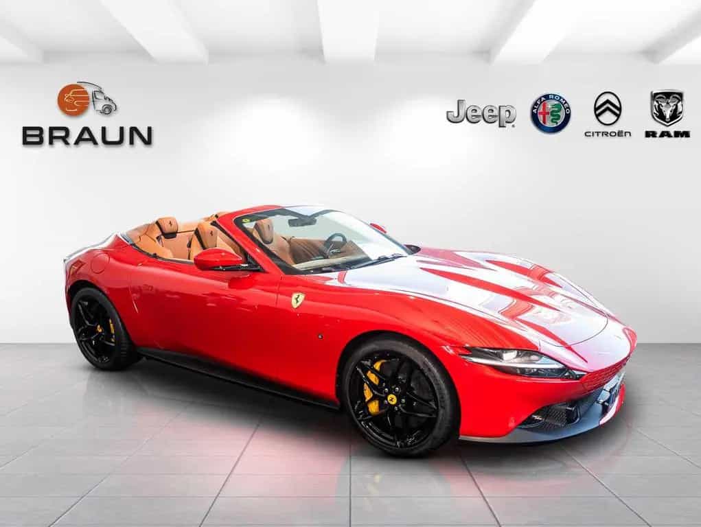 Ferrari Roma Spider Rosso Corsa/Cuoio 06/2025-photo-3