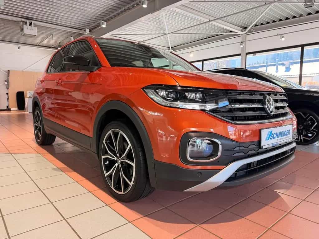 Volkswagen T-Cross 1.0 Style*AHK*NAVI*LED*RÜCKFAHRK*BLINDS 02/2022-photo-2