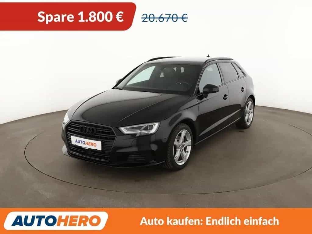 Audi A3 TFSI Sport Aut.*NAV*MATRIX*ACC*CAM*PDC*SHZ* 07/2019-photo-0