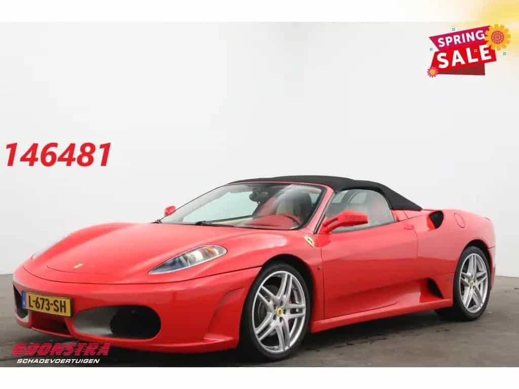 Ferrari F430 Spider F1 Leder klima 05/2006-photo-0