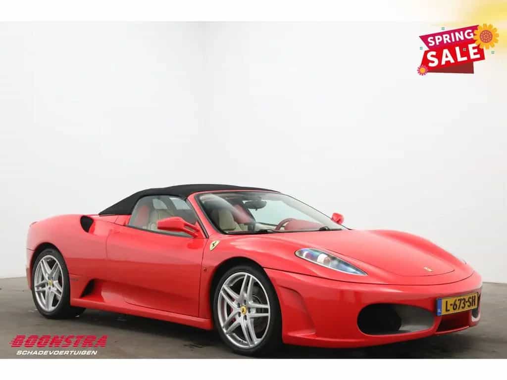 Ferrari F430 Spider F1 Leder klima 05/2006-photo-1