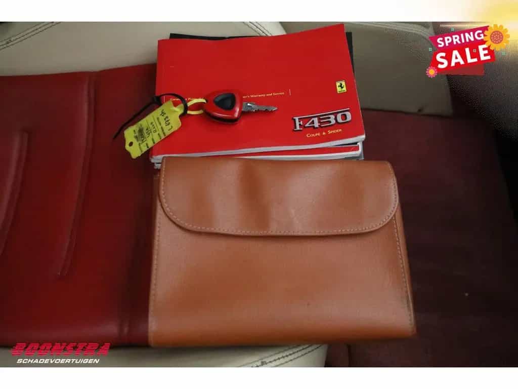 Ferrari F430 Spider F1 Leder klima 05/2006-photo-23