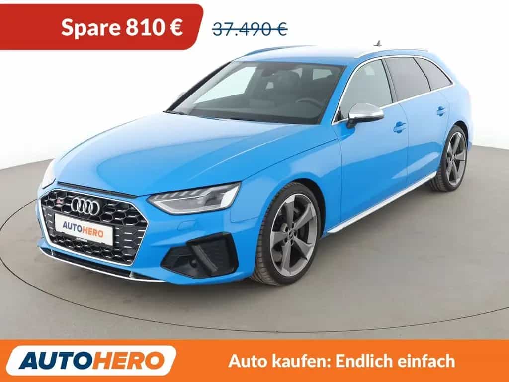 Audi S4 3.0 TDI Mild-Hybrid quattro Aut.*NAVI*SHZ* 02/2022-photo-0