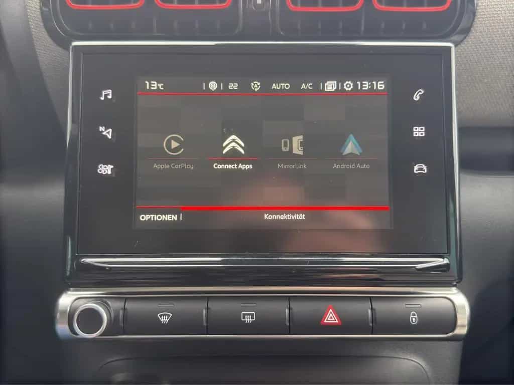 Citroën C3 Aircross PT110 EAT6 Shine Pano/Navi/Cam 10/2018-photo-22