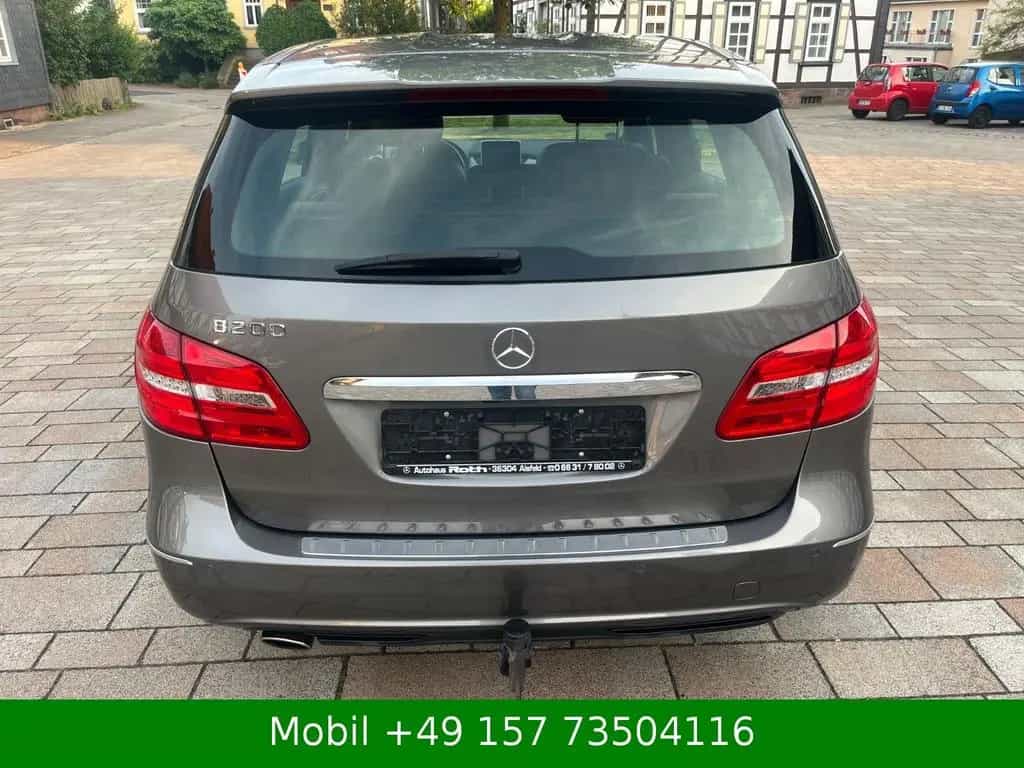 Mercedes-Benz B-Class 200 Xenon Navi S-Heft MB TÜV-Neu 01/2012-photo-4