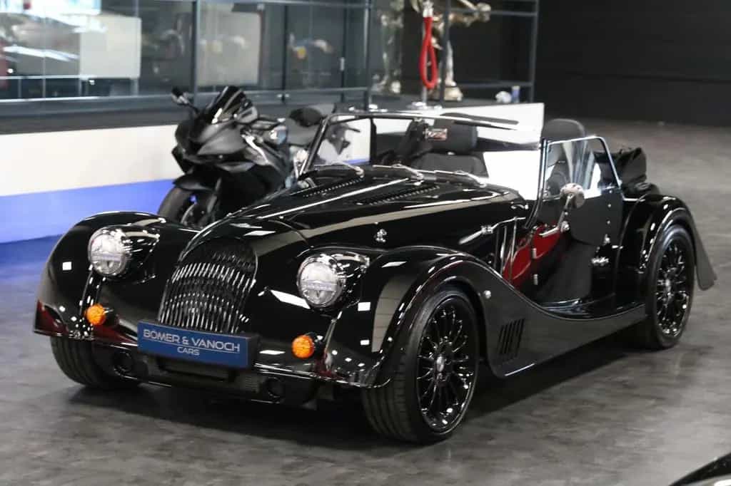 Morgan Plus 6 Black over Black / Klima / NeuWertig 01/2021-photo-21