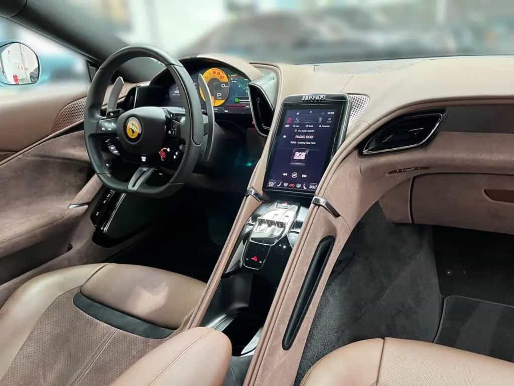 Ferrari Roma Grigio Alloy*Cioccolato*Magneride*Alcantara 04/2023-photo-28