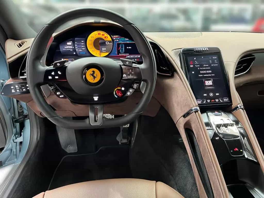 Ferrari Roma Grigio Alloy*Cioccolato*Magneride*Alcantara 04/2023-photo-5