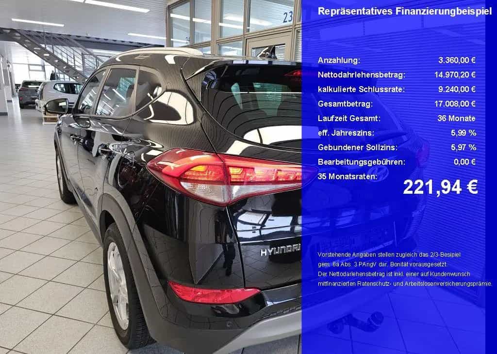 Hyundai TUCSON AHK,PDC,Kamera,Navi,Sitzheizung,Leder 02/2018-photo-4