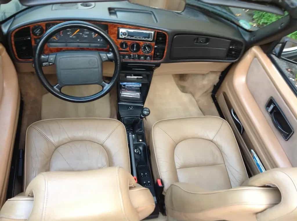 Saab 900 Cabrio LPT (Ladeluftkühler nachgerüstet) 07/1992-photo-10