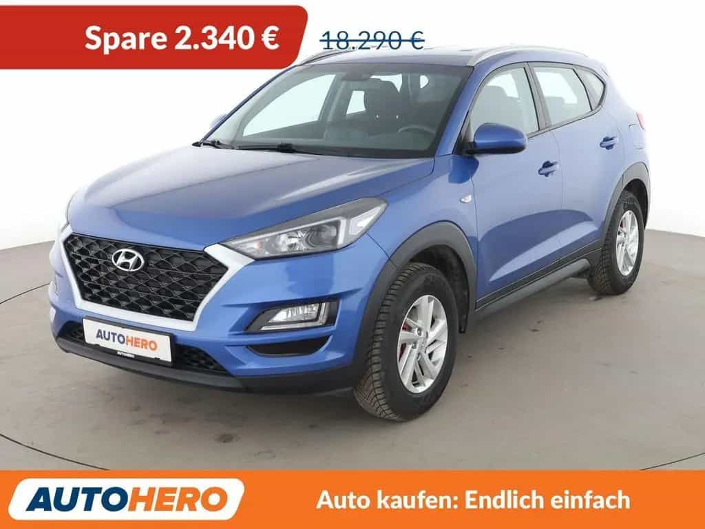 Hyundai TUCSON 1.6 Advantage blue 2WD *NAVI*CAM*SHZ*LHZ* 03/2019-photo-0