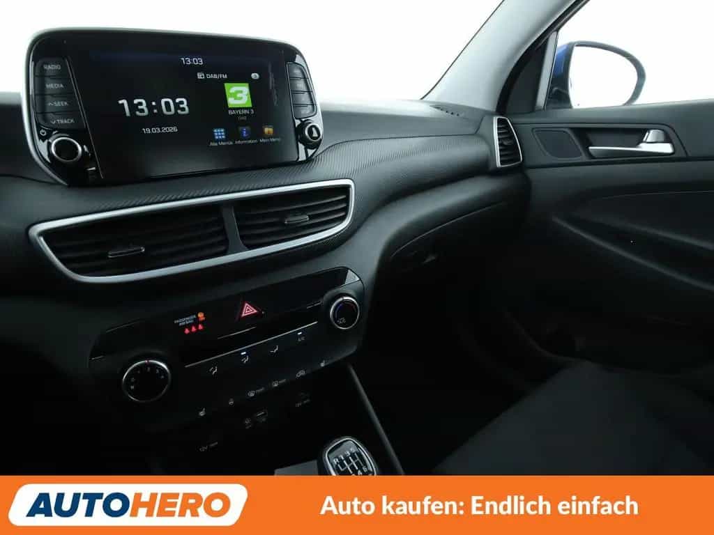 Hyundai TUCSON 1.6 Advantage blue 2WD *NAVI*CAM*SHZ*LHZ* 03/2019-photo-24
