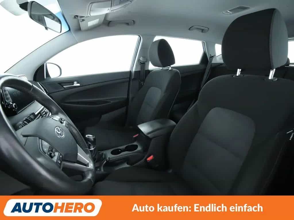 Hyundai TUCSON 1.6 Advantage blue 2WD *NAVI*CAM*SHZ*LHZ* 03/2019-photo-9