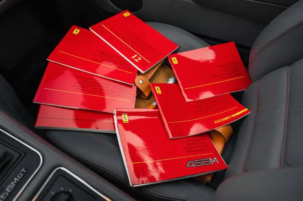 Ferrari 456M GT Bicolore Scaglietti "Schumacher", manual 12/2003-photo-22