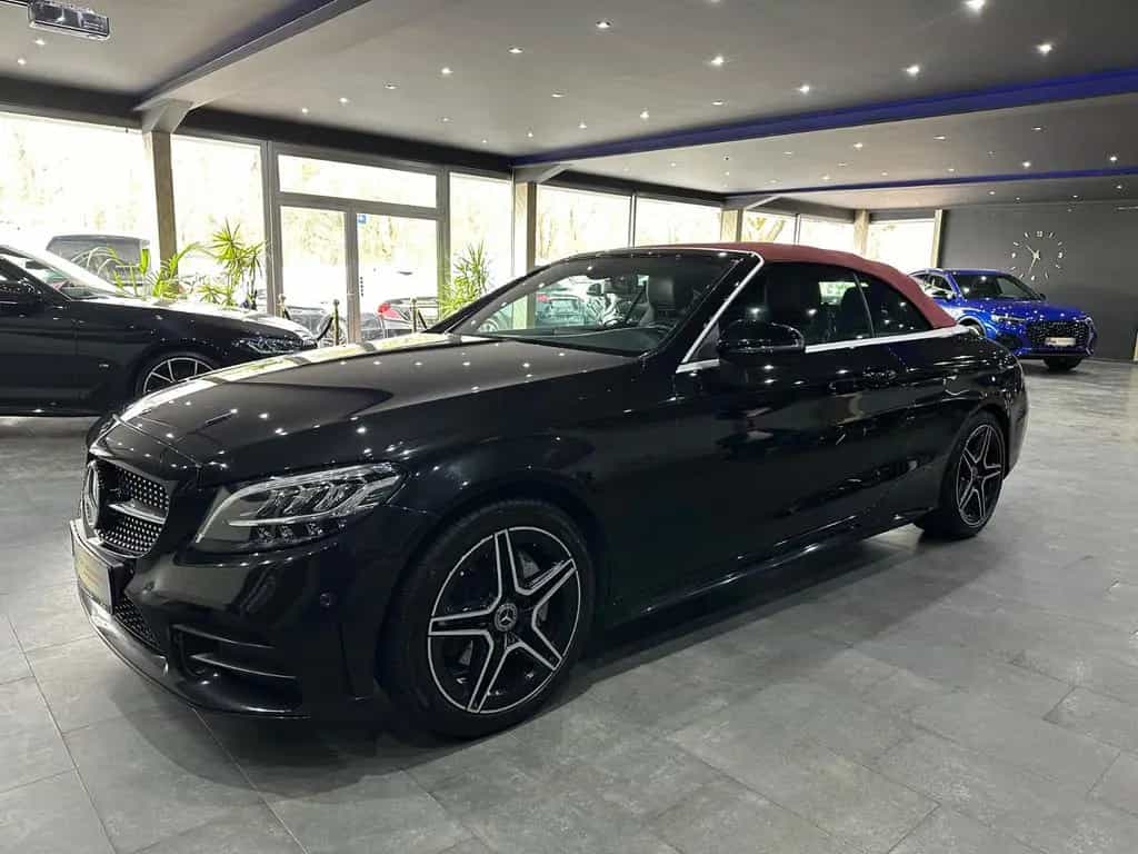 Mercedes-Benz C-Class 200 Cabrio 9G-Tronic AMG / Night-Paket/Airscaf 01/2020-photo-31