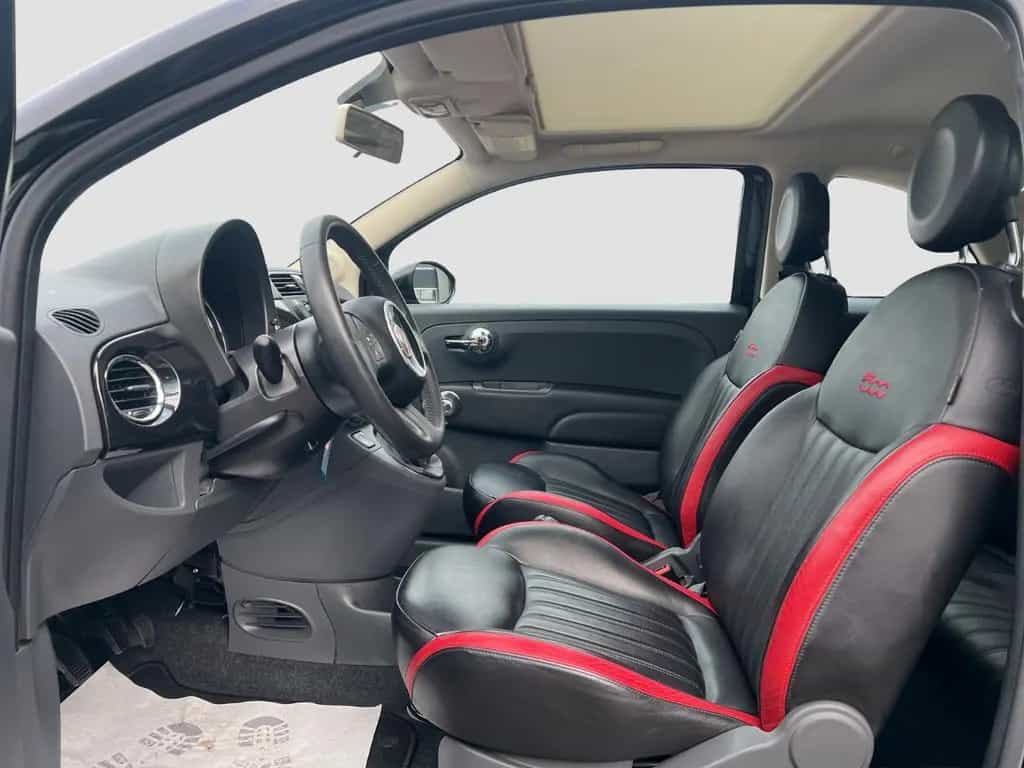 Fiat 500 TwinAir Turbo Cult *PANO*LEDER*KLIMAAUT*PDC* 03/2015-photo-11