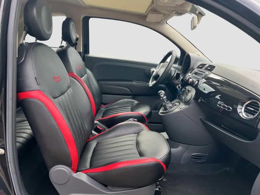 Fiat 500 TwinAir Turbo Cult *PANO*LEDER*KLIMAAUT*PDC* 03/2015-photo-13