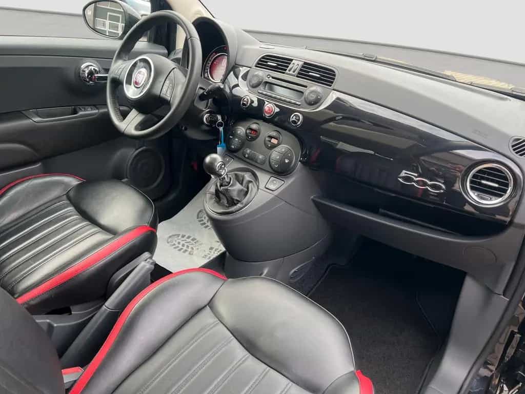 Fiat 500 TwinAir Turbo Cult *PANO*LEDER*KLIMAAUT*PDC* 03/2015-photo-14