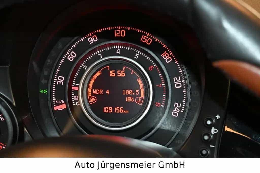 Abarth 595 Turismo/17"/PDC/Bi-Xenon/Leder-Braun 05/2014-photo-16