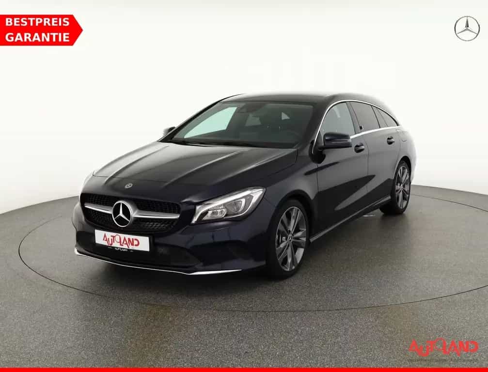 Mercedes-Benz CLA 250 SB 4Matic LED Kamera Navi Tempomat Leder 11/2017-photo-0