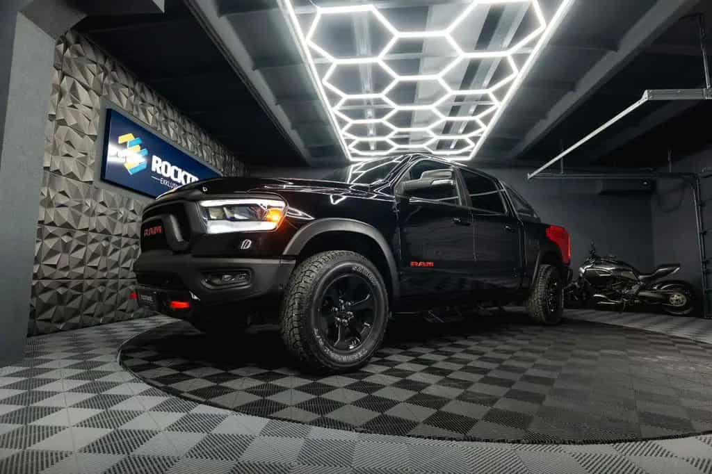 Dodge RAM 5.7 V8 HEMI 4x4 REBEL AXLE LOCK Airmatic LED 07/2021-photo-1
