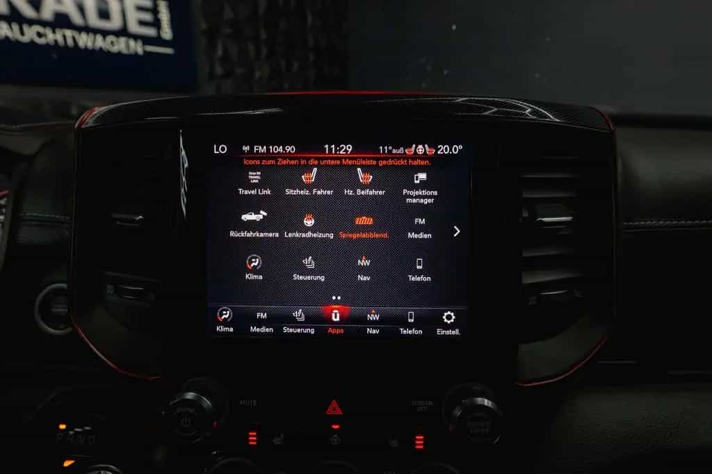 Dodge RAM 5.7 V8 HEMI 4x4 REBEL AXLE LOCK Airmatic LED 07/2021-photo-23
