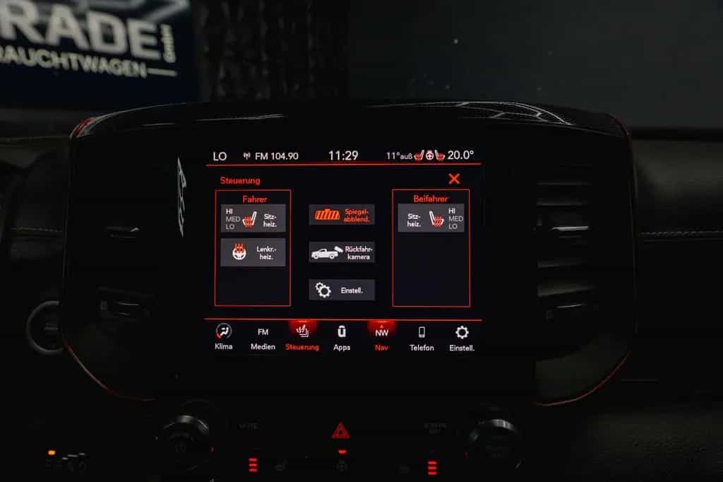 Dodge RAM 5.7 V8 HEMI 4x4 REBEL AXLE LOCK Airmatic LED 07/2021-photo-24