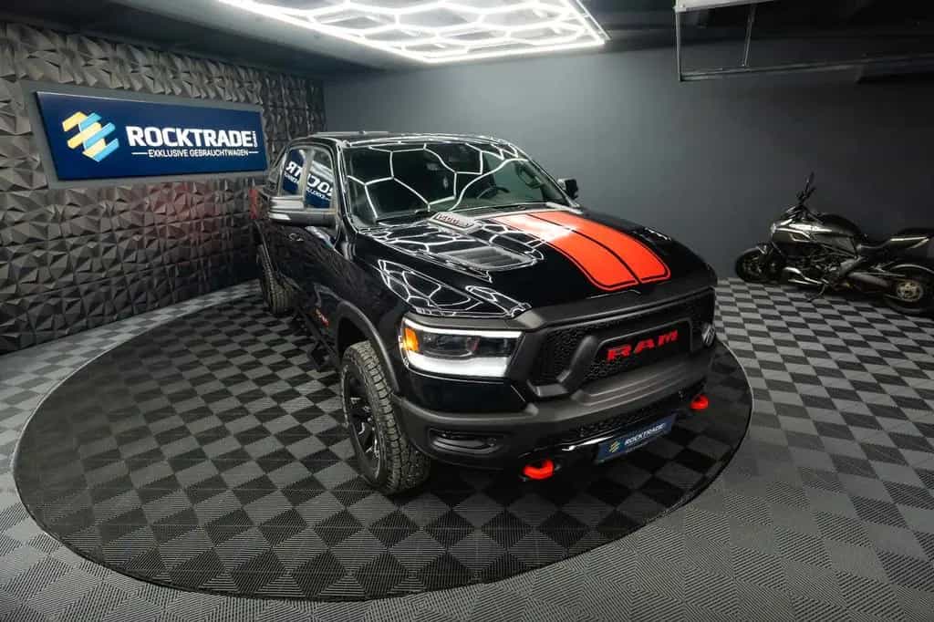 Dodge RAM 5.7 V8 HEMI 4x4 REBEL AXLE LOCK Airmatic LED 07/2021-photo-6