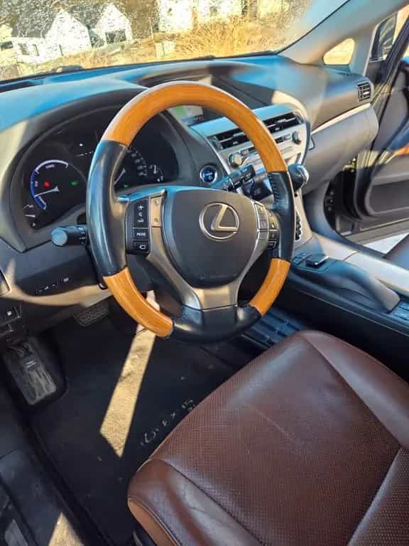 Lexus RX 450h HUD, ventilated seats, brown leather 10/2015-photo-2
