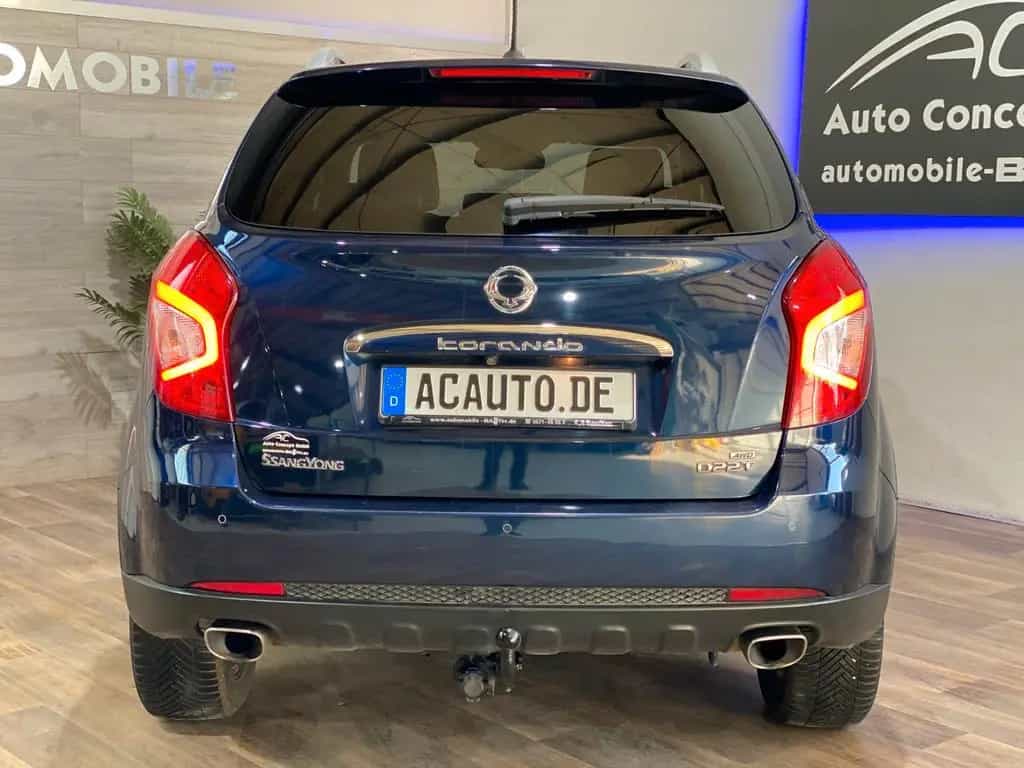 Ssangyong Korando Sapphire 4x2+AHK+Leder+NAVI+RFK 10/2017-photo-10