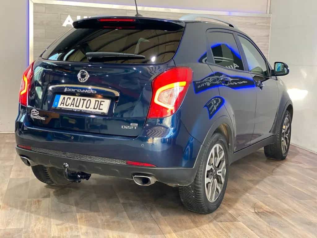 Ssangyong Korando Sapphire 4x2+AHK+Leder+NAVI+RFK 10/2017-photo-11