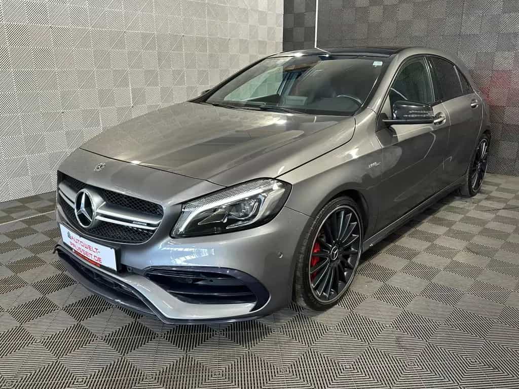 Mercedes-Benz A 45 AMG 4Ma.*NIGHT*LED-PANO-R.KAM-TEMPO-SHZ-19" 05/2017-photo-1