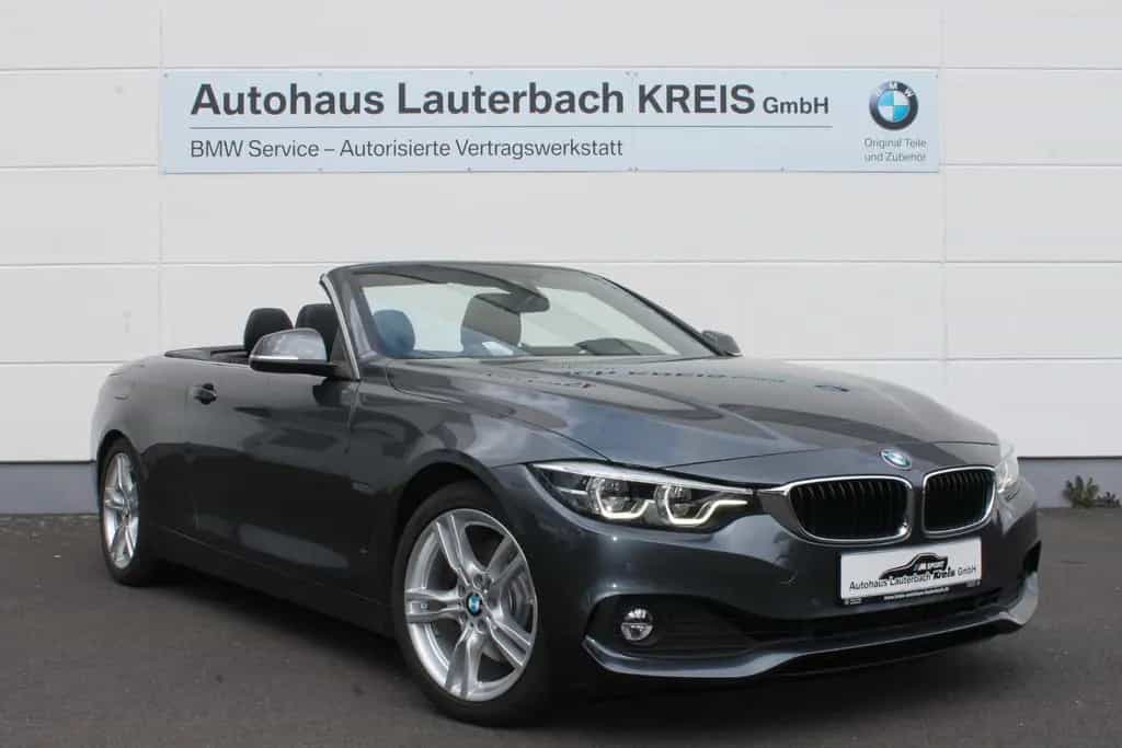 BMW 4 Series 430i Cabrio Fzg D NAV, LED, KAM, H/K, 18"M-Sport 06/2020-photo-1