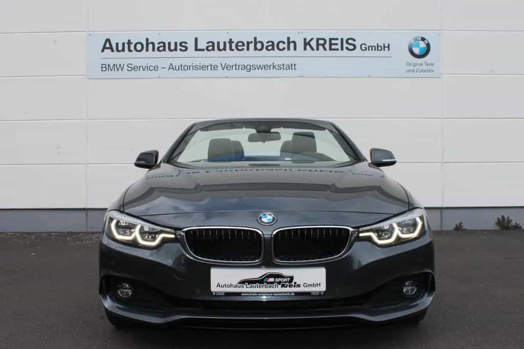 BMW 4 Series 430i Cabrio Fzg D NAV, LED, KAM, H/K, 18"M-Sport 06/2020-photo-2