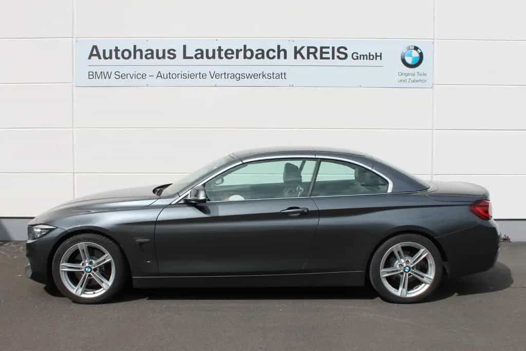 BMW 4 Series 430i Cabrio Fzg D NAV, LED, KAM, H/K, 18"M-Sport 06/2020-photo-4