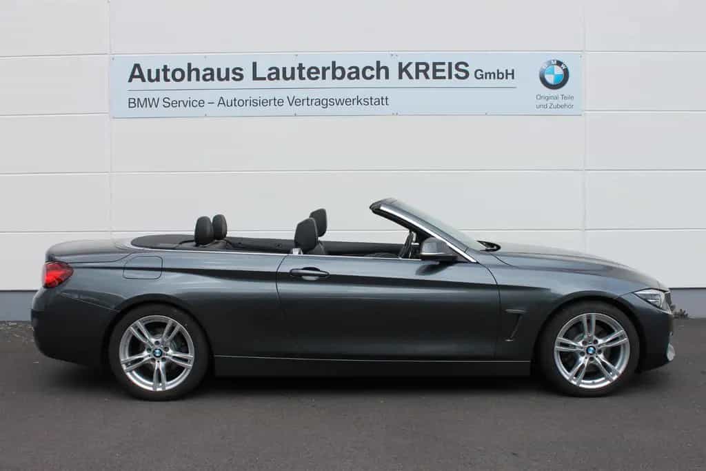 BMW 4 Series 430i Cabrio Fzg D NAV, LED, KAM, H/K, 18"M-Sport 06/2020-photo-5