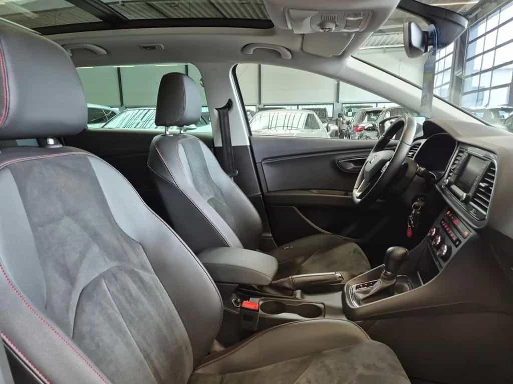 Seat Leon ST 1.8 TSI FR ALCANTARA LED NAV SITZHZ PANO 10/2016-photo-11